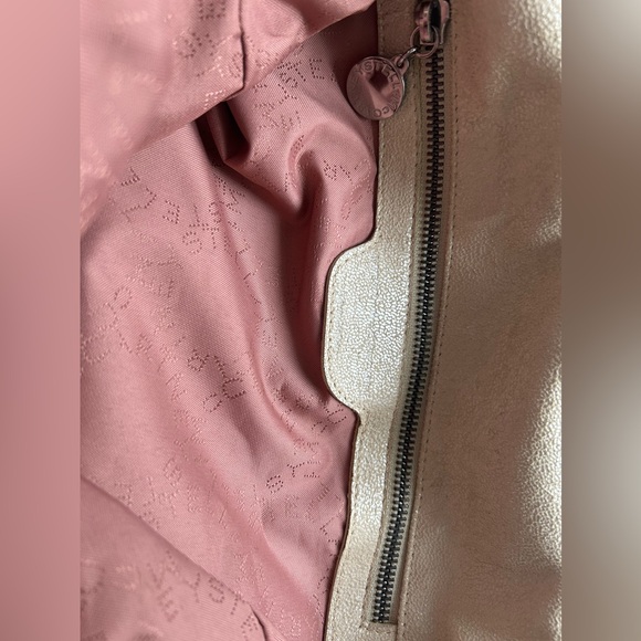 Stella McCartney Vegan Leather Medium Falabella Bag. Cream Colour - Picture 9 of 10